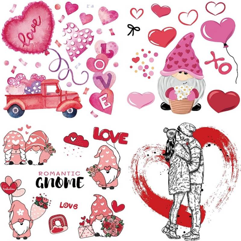 Valentine's Day Iron On Patches Decals Iron On Transfer - Temu